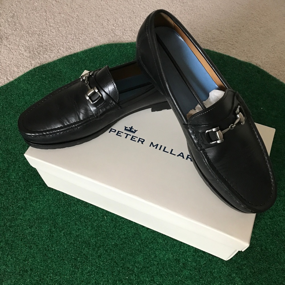 Men's Peter Millar Crown Dress Bit Loafer Size 10M